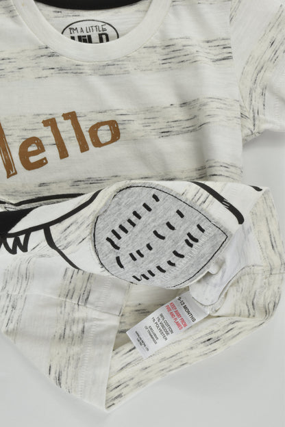 Matalan Size 0 (9-12 months) Raccoon T-shirt
