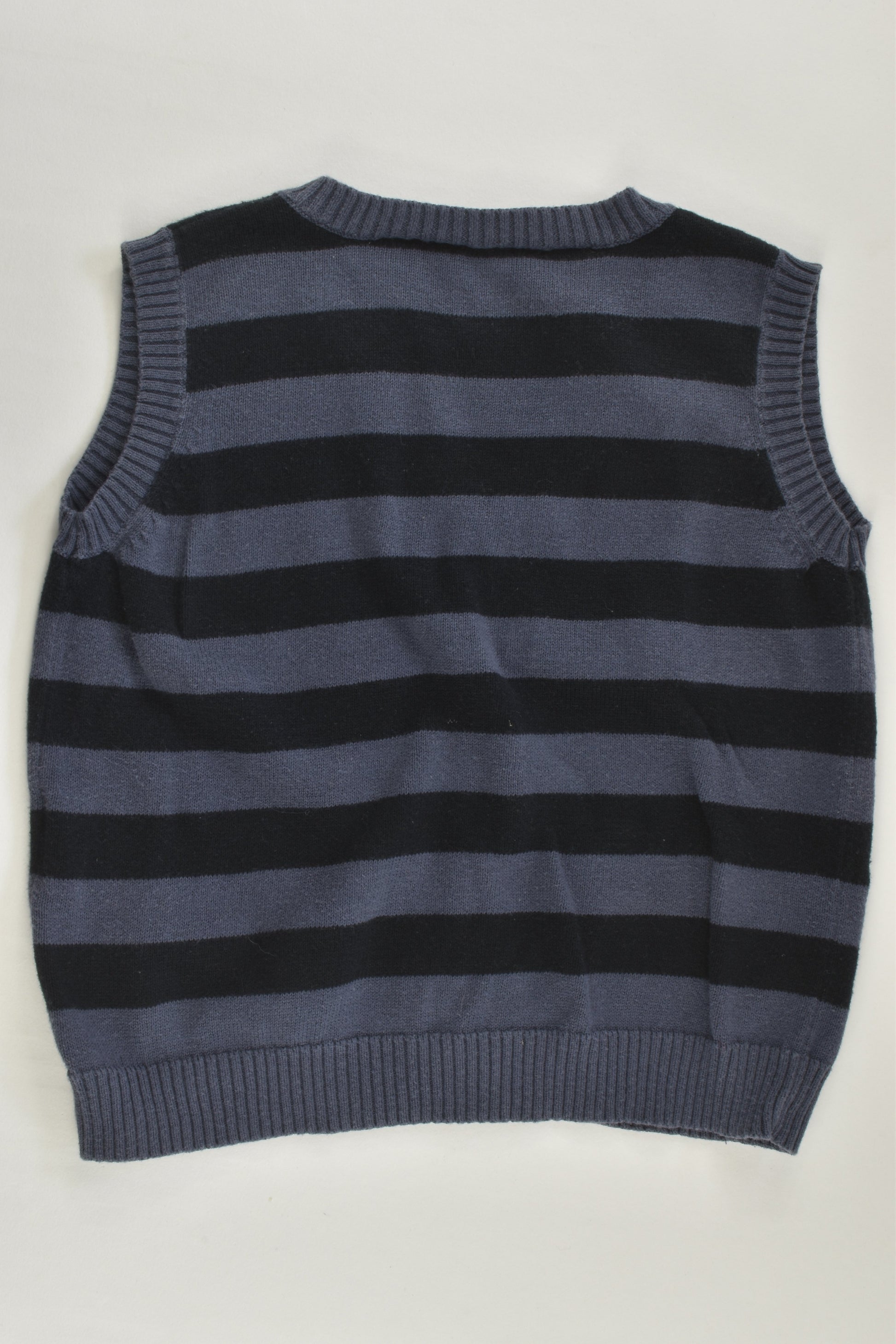Matalan Size 0 (9-12 months) Striped Knitted Vest