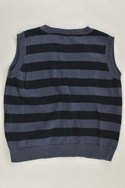 Matalan Size 0 (9-12 months) Striped Knitted Vest