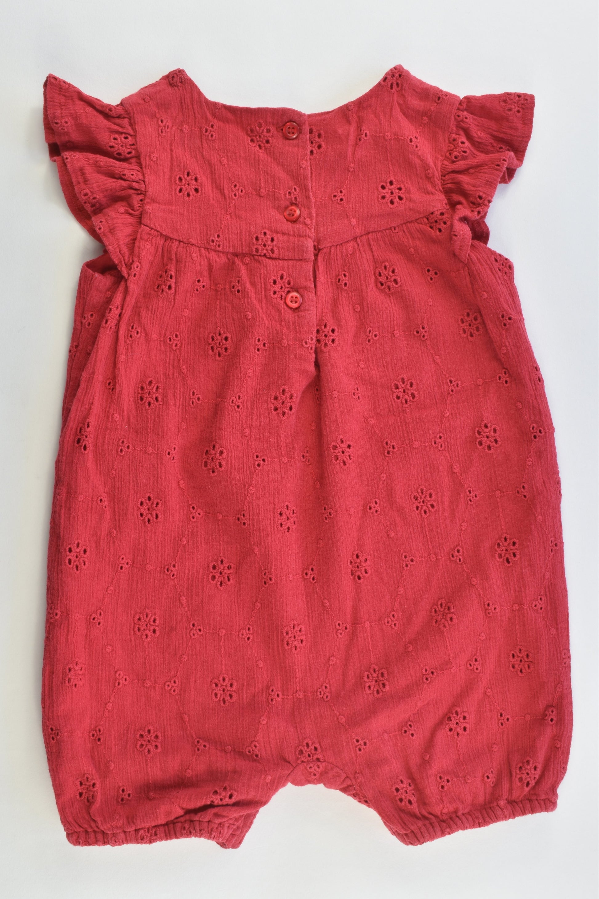 Matalan Size 12-18 months Lined Lace Playsuit