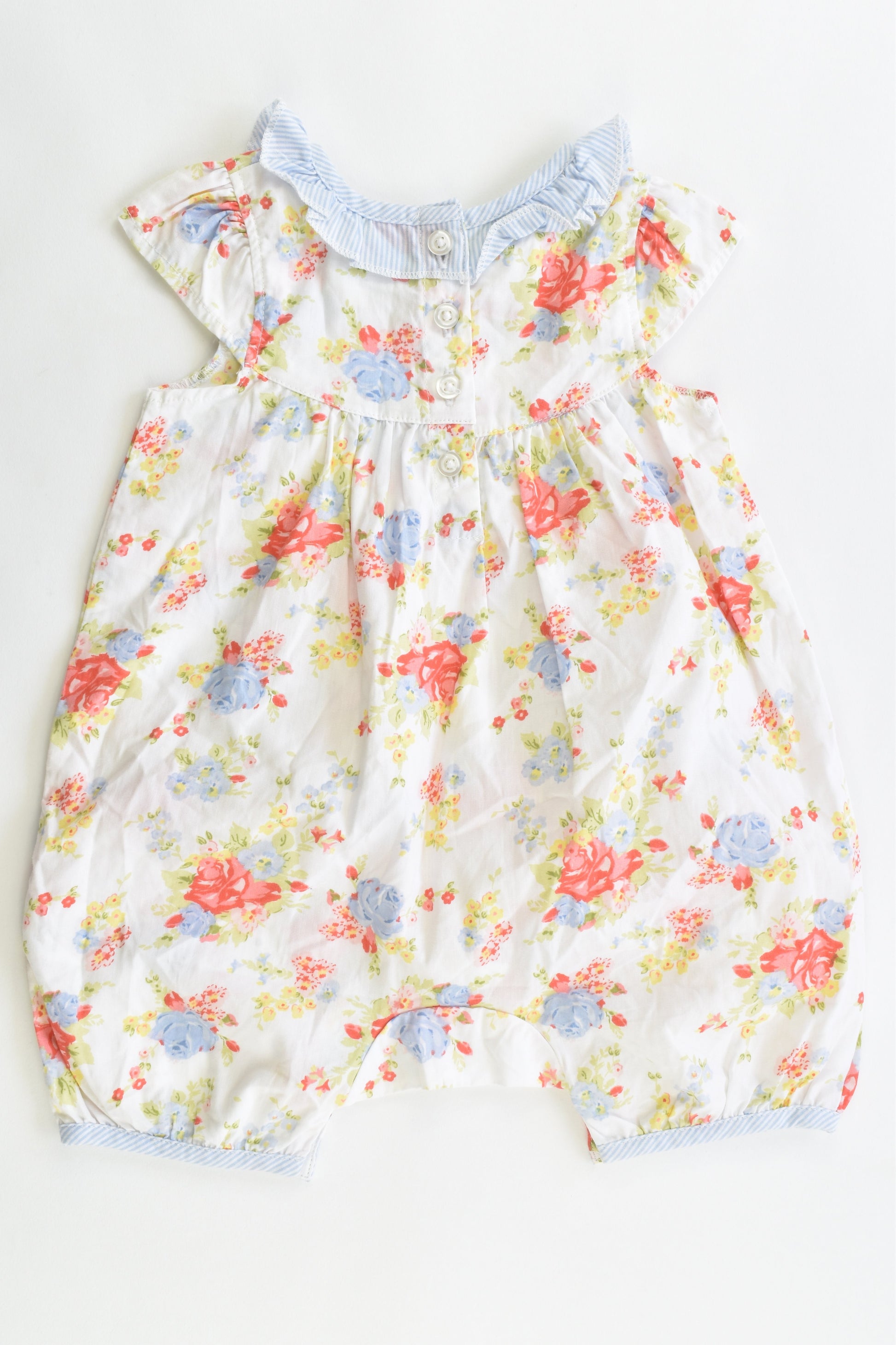 Matalan Size 3-6 months Floral Playsuit