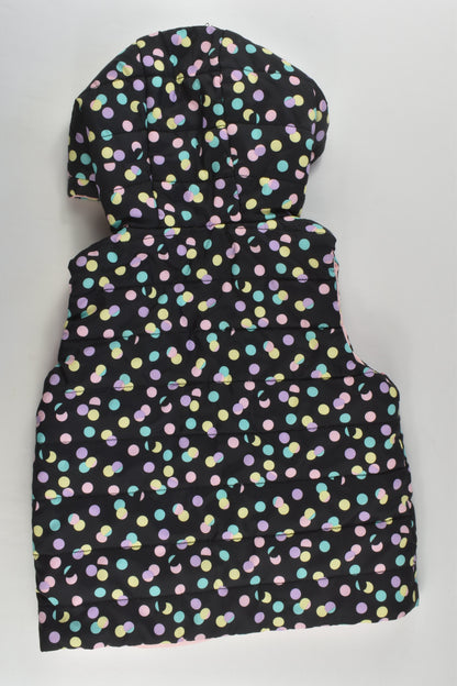 Max Size 2-3 Reversible Hooded Puffer Vest