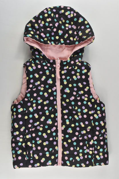 Max Size 2-3 Reversible Hooded Puffer Vest