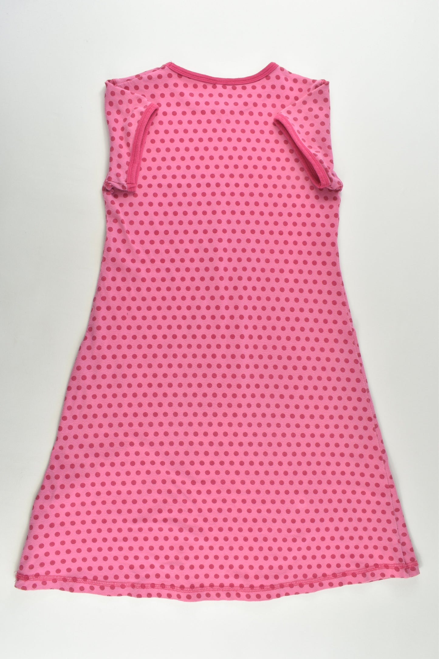 Maxomorra Size 7-8 (122/128 cm) Pink Dots Dress