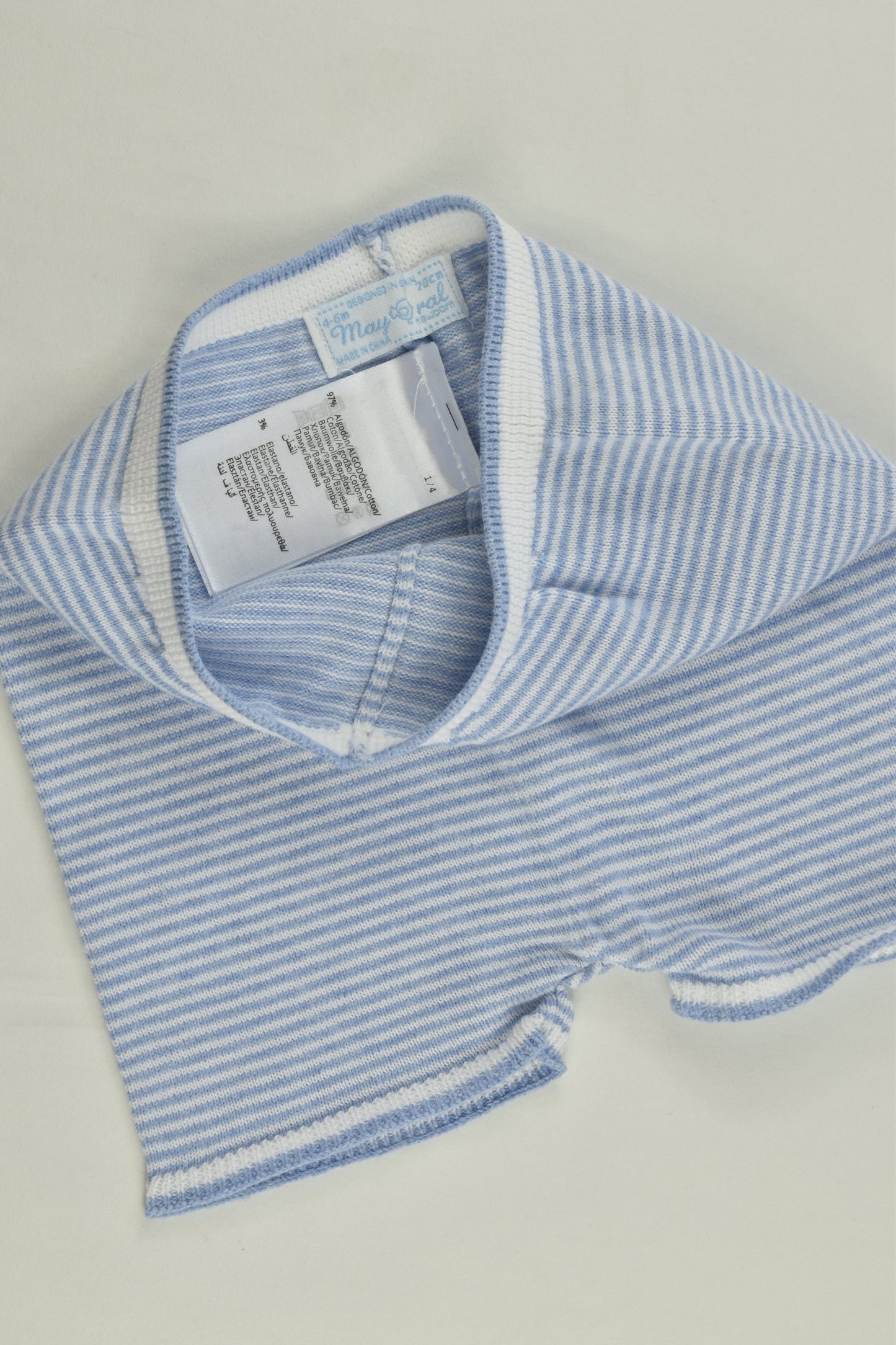 Mayoral Size 00 (4-6 months, 70 cm) Knitted Nautical Outfit