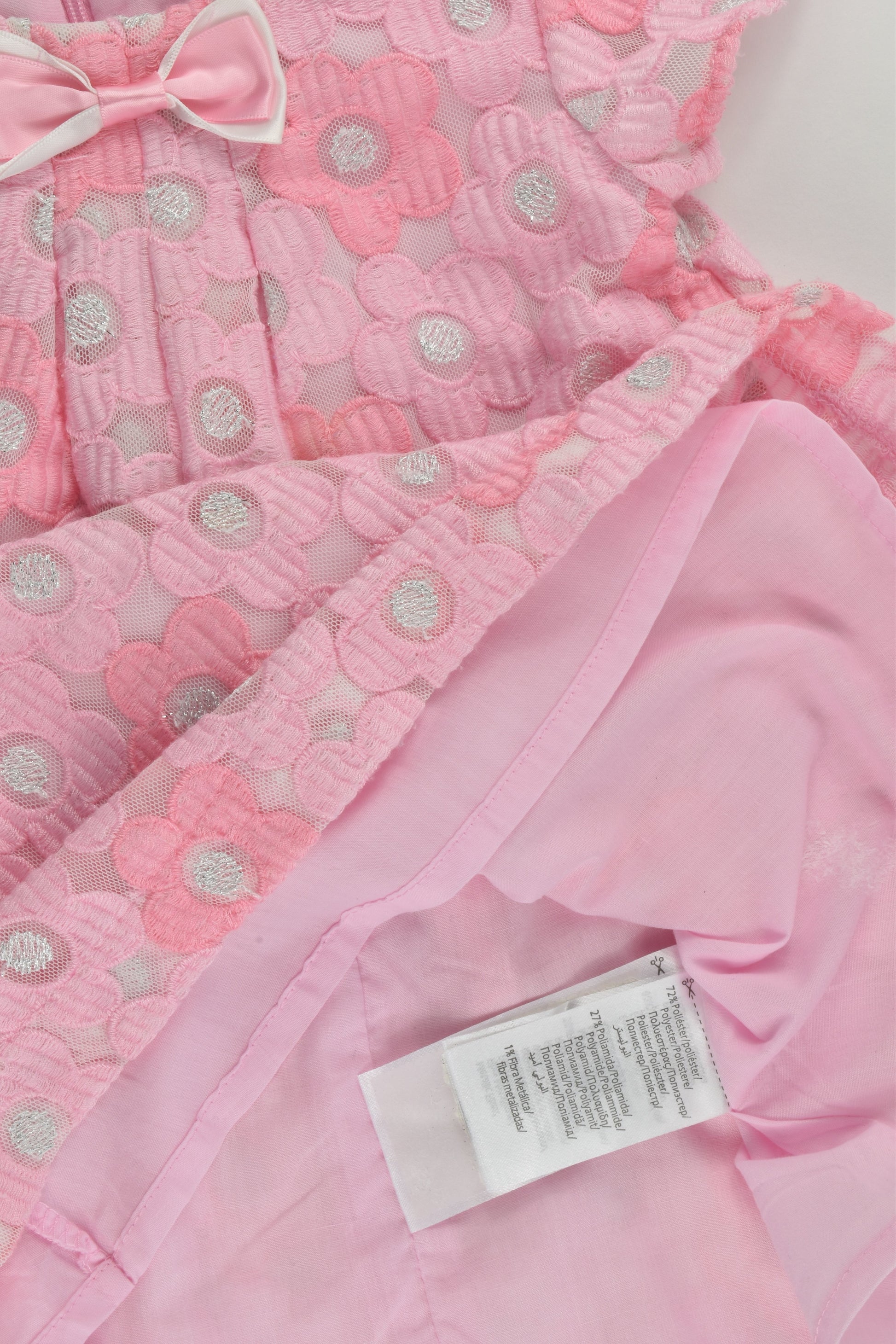 Mayoral (Spain) Size 1 (18 months, 86 cm) Lined Dress