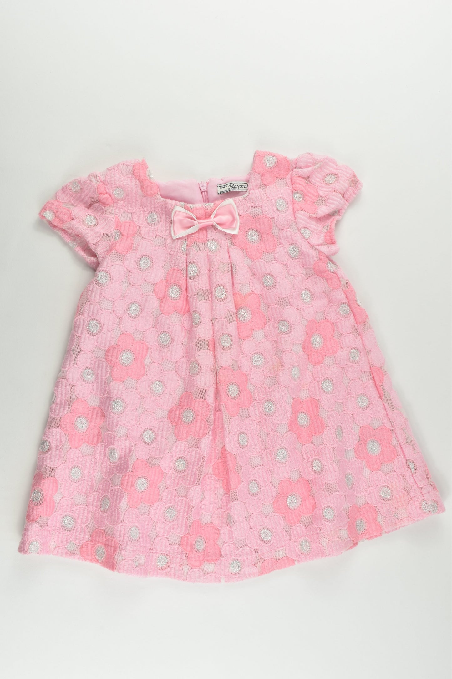 Mayoral (Spain) Size 1 (18 months, 86 cm) Lined Dress