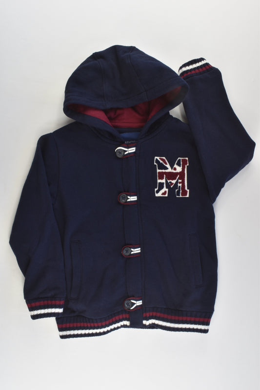 Mayoral (Spain) Size 4 (104 cm) Hooded Zip Jumper