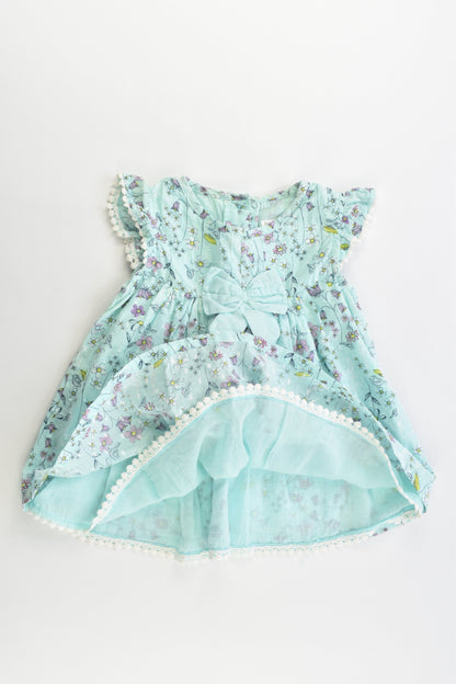 M&Co Size 2-3 Lined Floral Blouse/Tunic