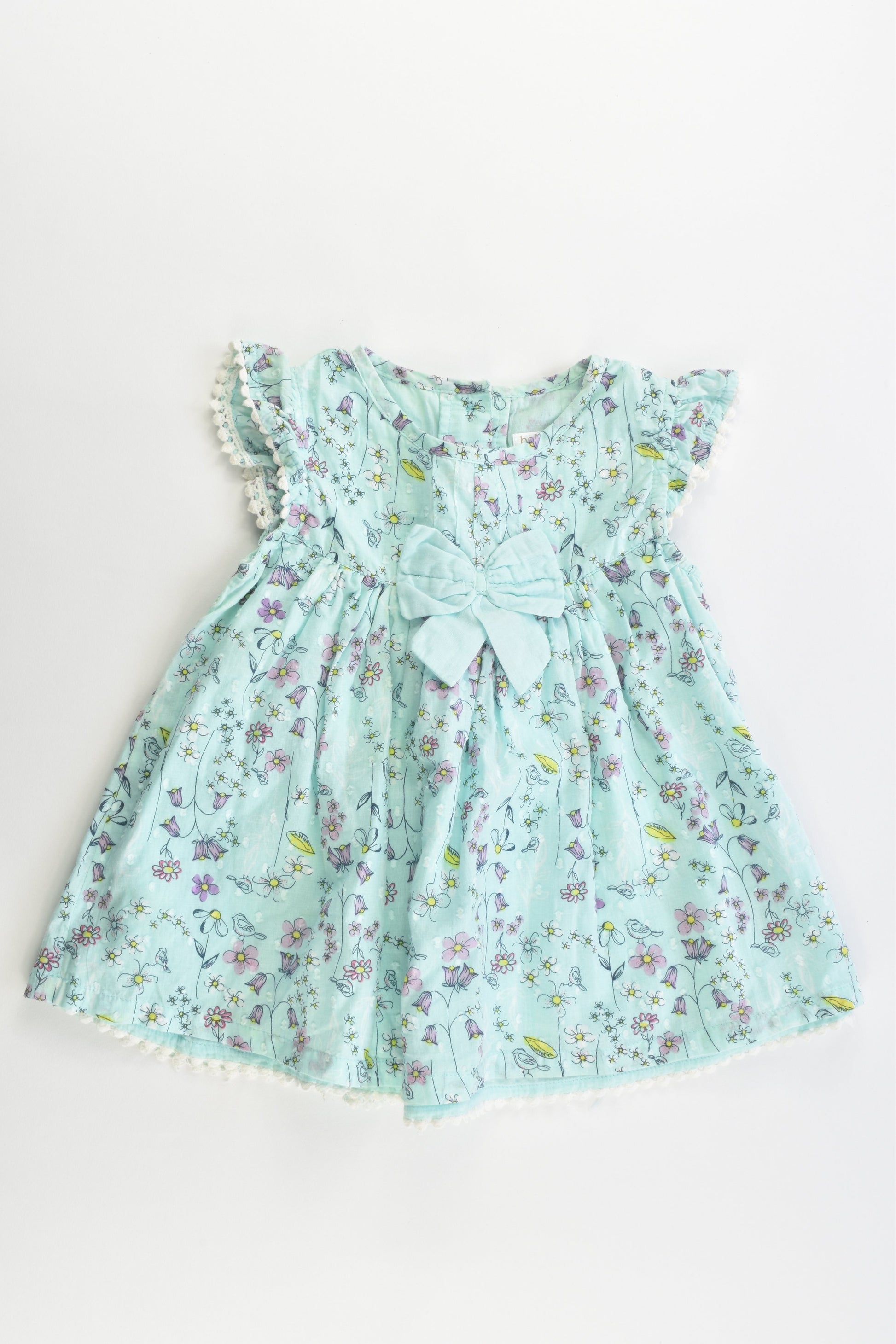 M&Co Size 2-3 Lined Floral Blouse/Tunic