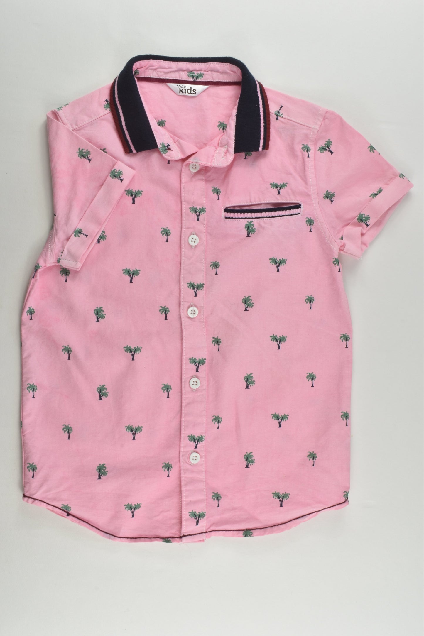 M&Co Size 5-6 (116 cm) Palmtrees Shirt