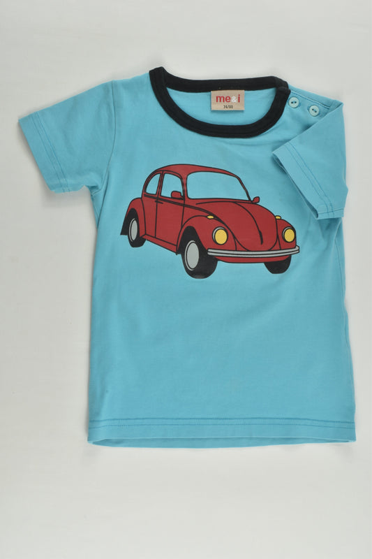 Me&i Size 0-1 (74/80 cm) Volkswagen Beetle T-shirt