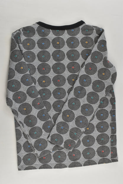 Me&i Size 5-6 (110/116 cm) Liquorice Top