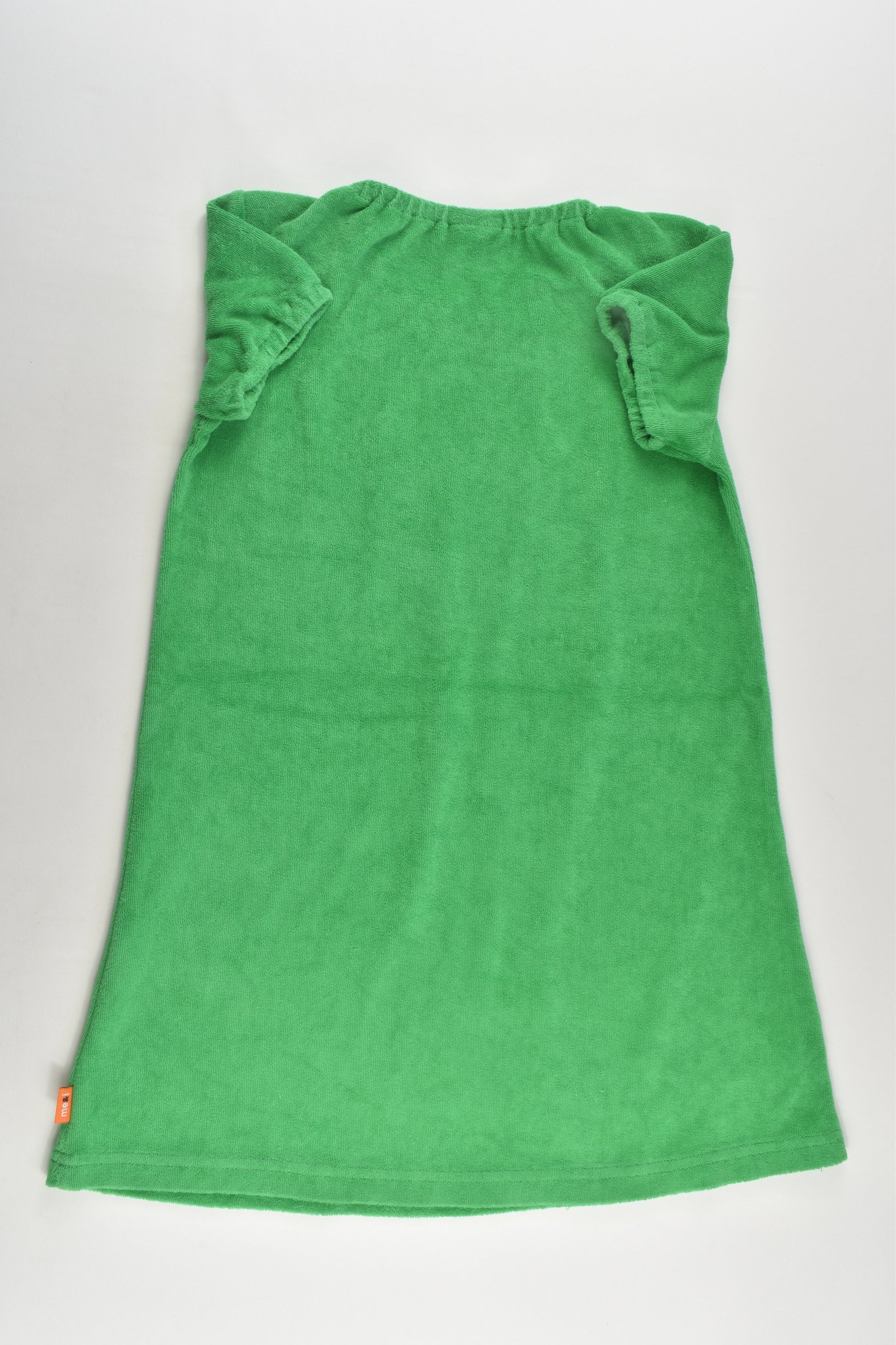 Me&i Size 7-8 (122/128 cm) Apple and Worm Terry Dress