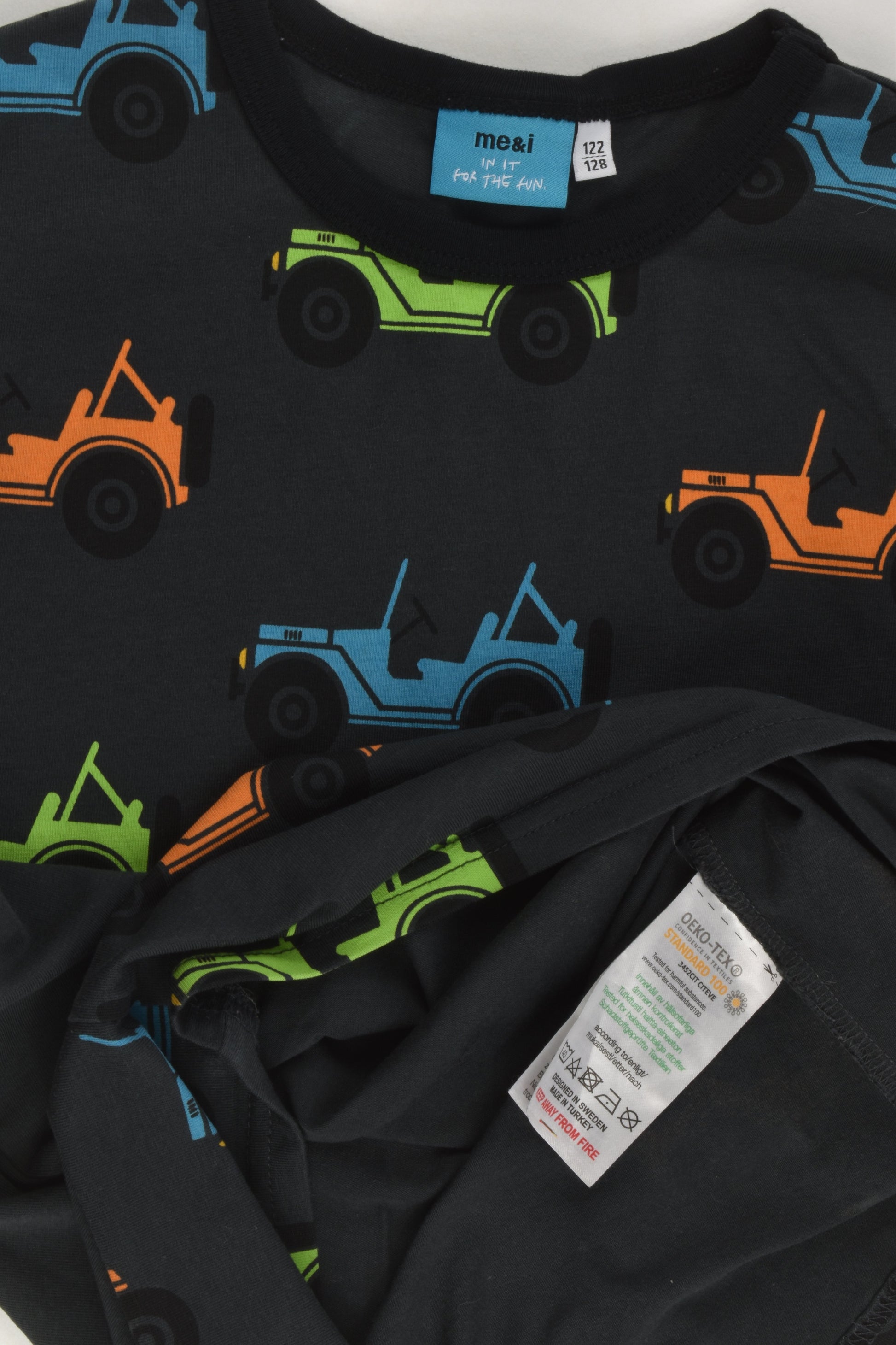 Me&i Size 7-8 (122/128 cm) Car T-shirt