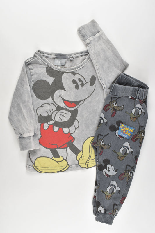 Mickey Mouse Size 1 Cotton On Kids Top and Zara Pants
