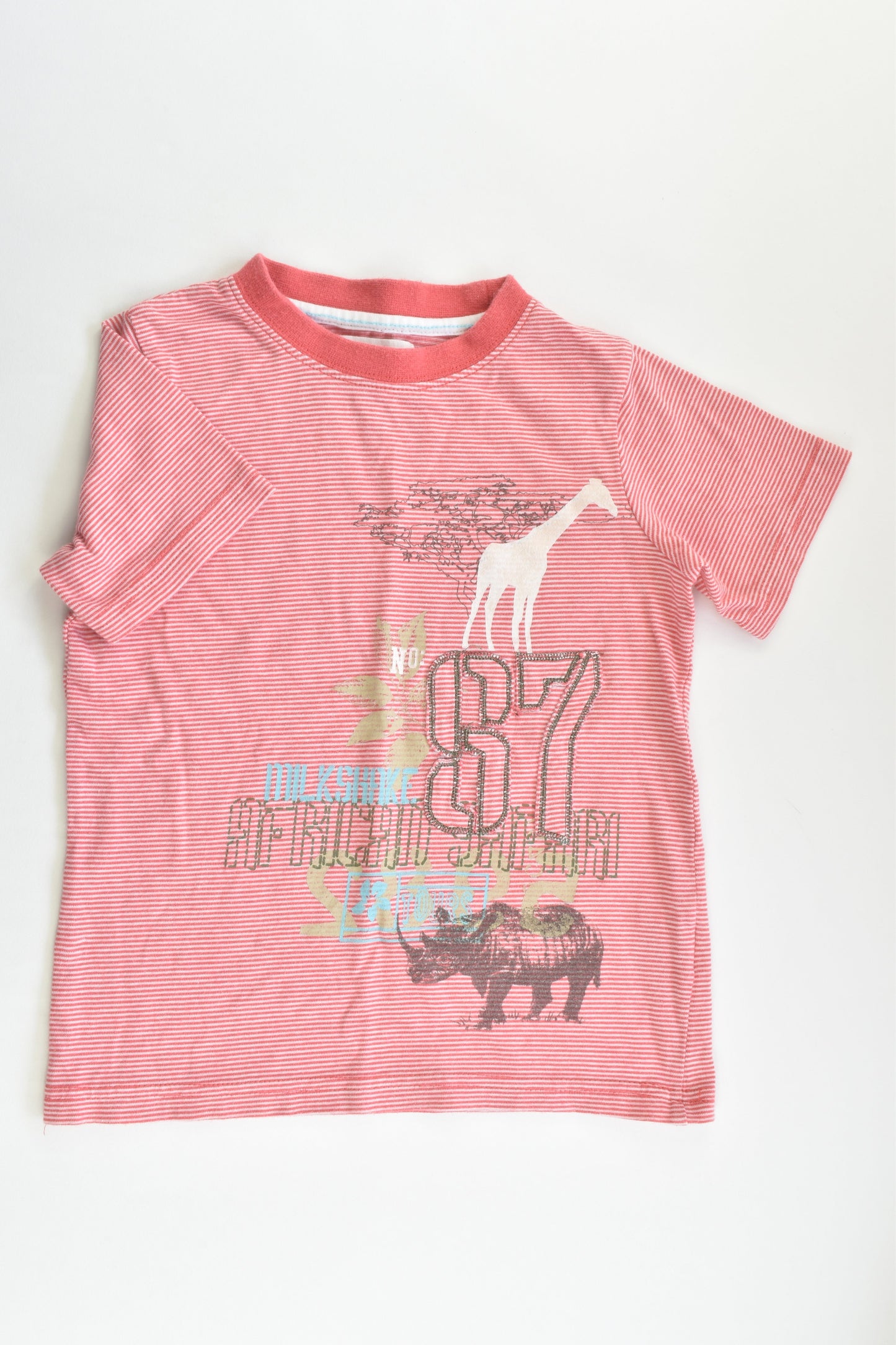 Milkshake Size 3 'African Safari' T-shirt