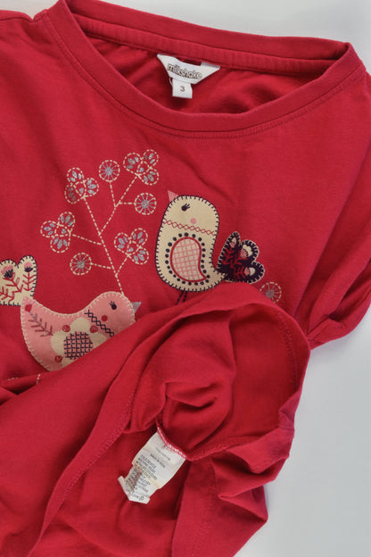 Milkshake Size 3 Birds T-shirt