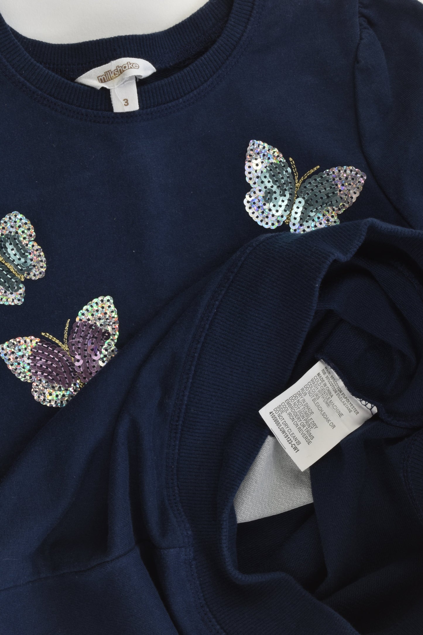Milkshake Size 3 Butterflies Sweater Dress
