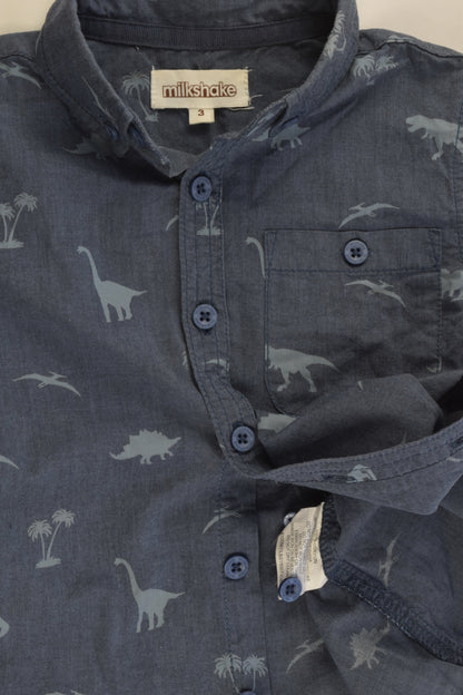 Milkshake Size 3 Dinosaur Shirt
