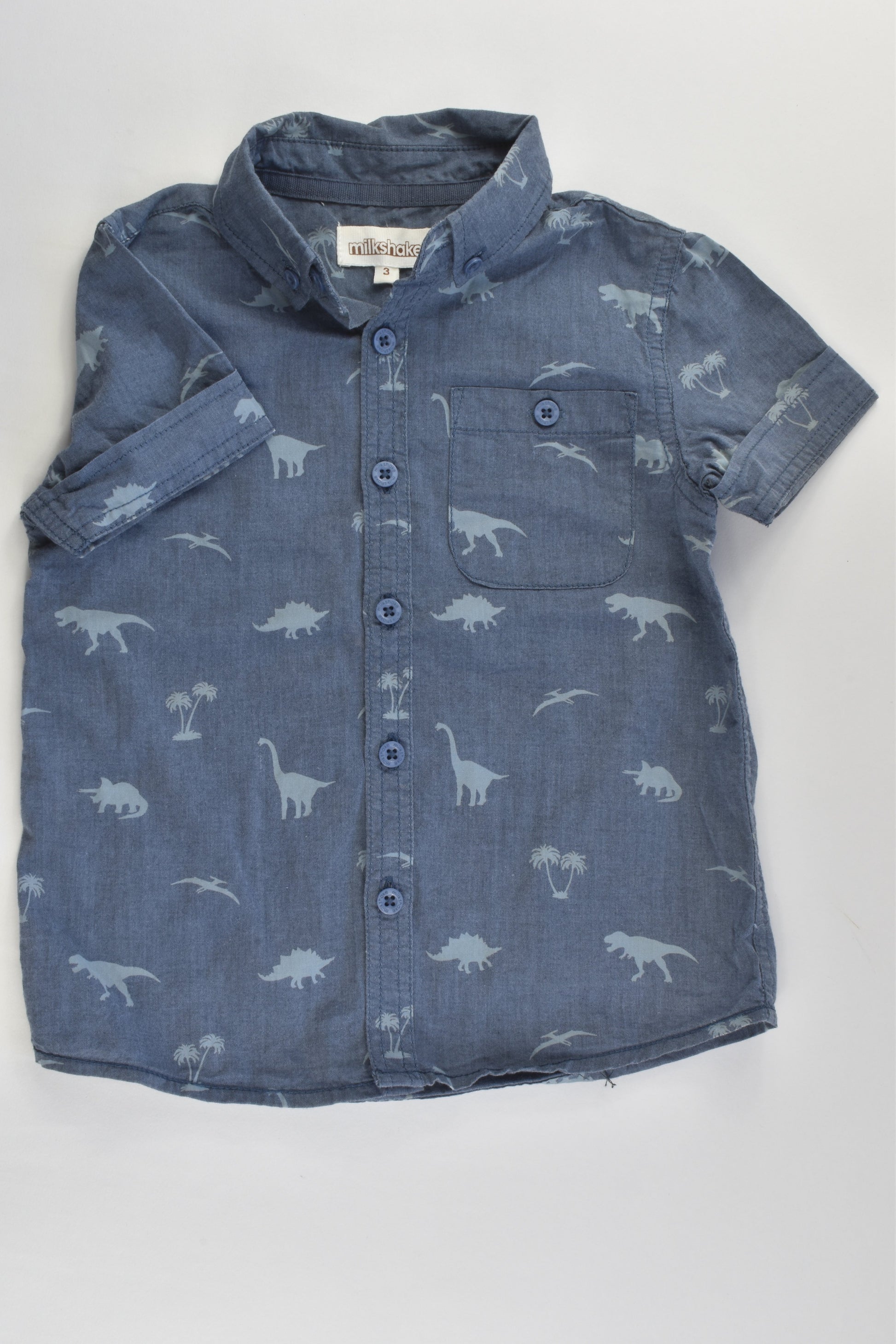 Milkshake Size 3 Dinosaur Shirt