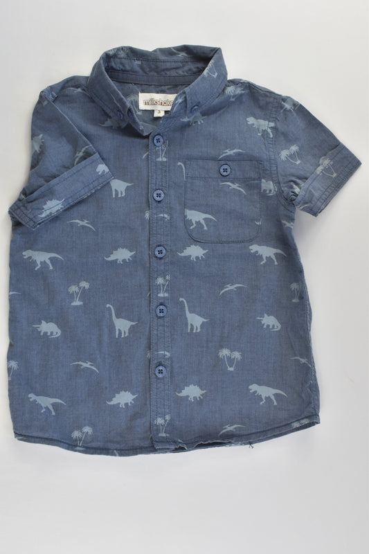 Milkshake Size 3 Dinosaur Shirt