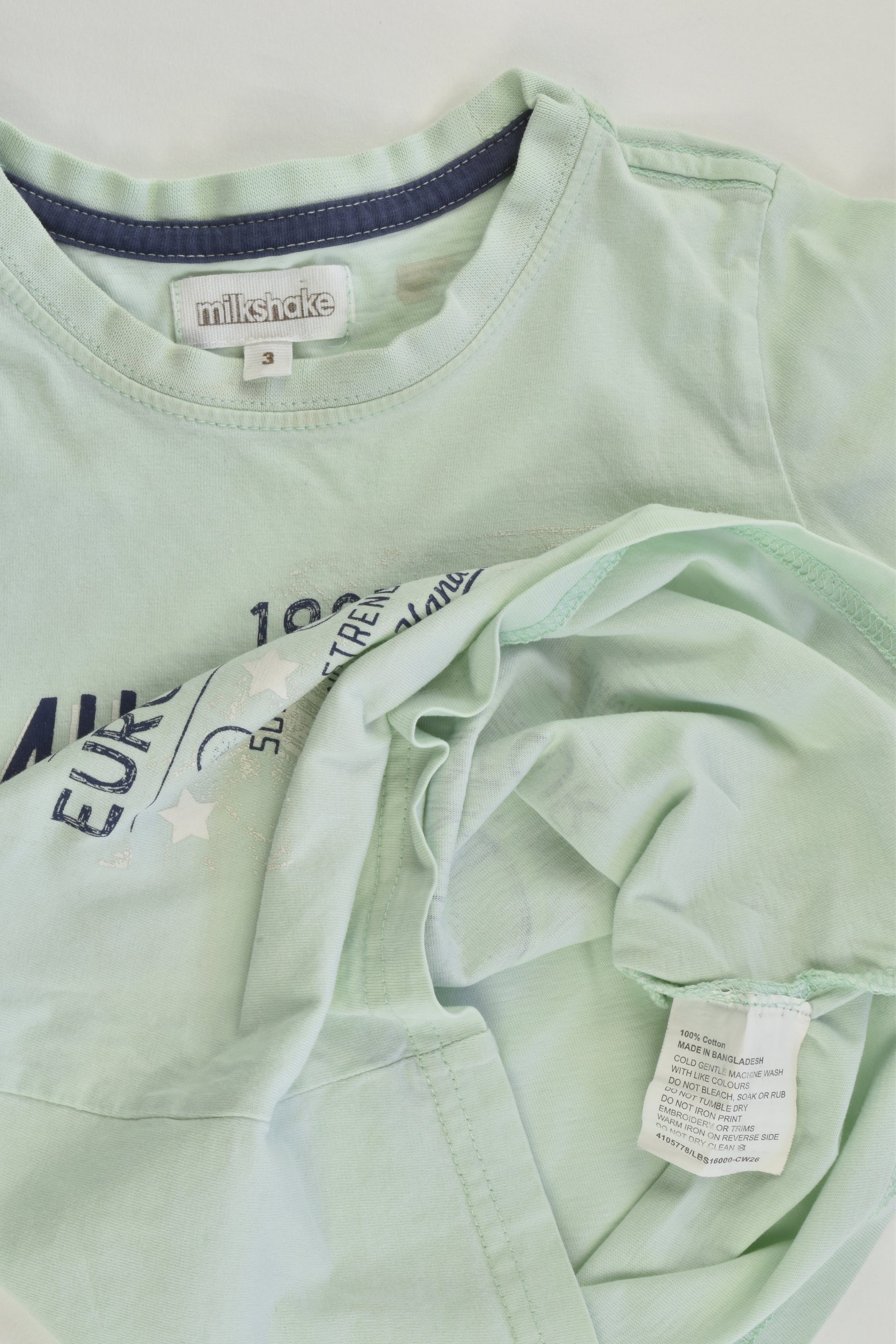 Milkshake Size 3 'European Pro Tour' Bike T-shirt