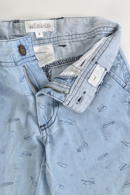 Milkshake Size 3 Paper Airplanes Light-weight Shorts