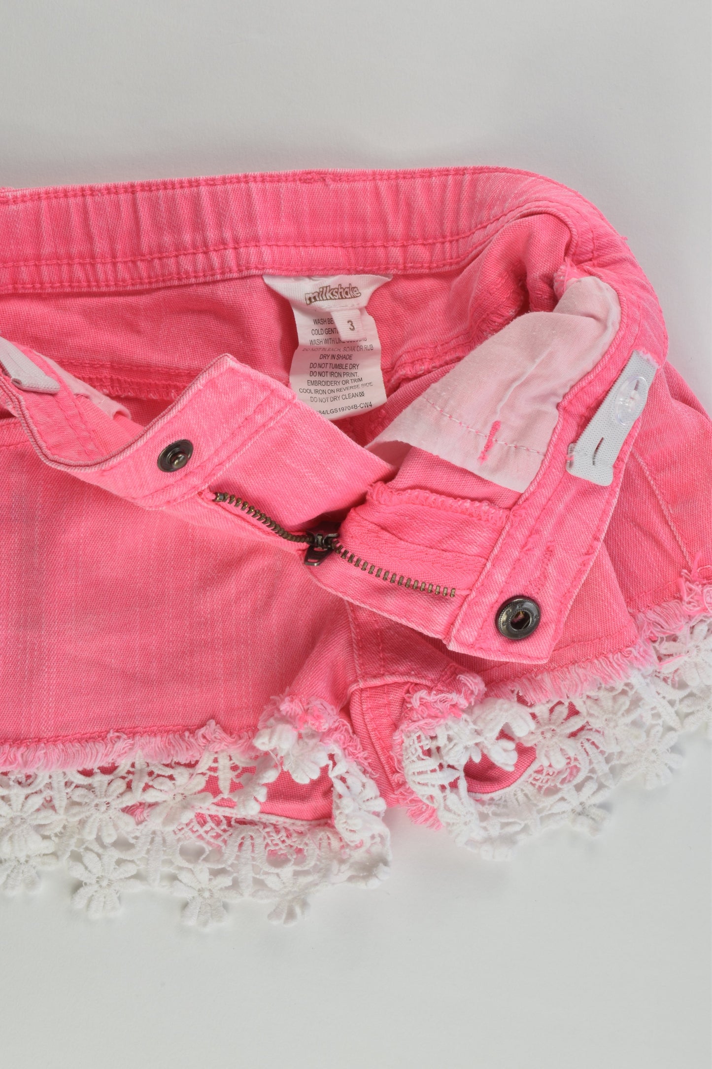 Milkshake Size 3 Stretchy Denim Shorts