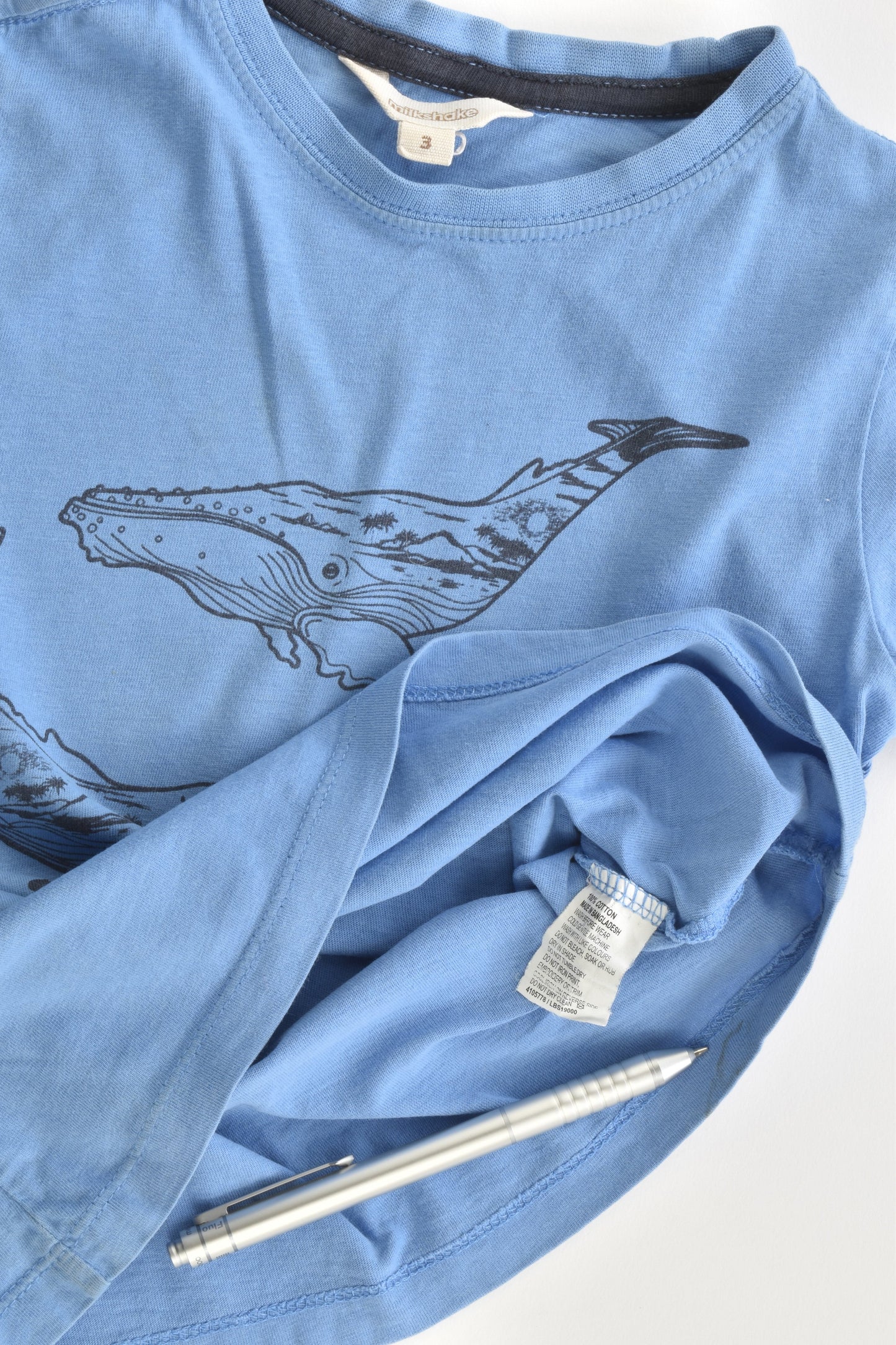 Milkshake Size 3 Whales T-shirt
