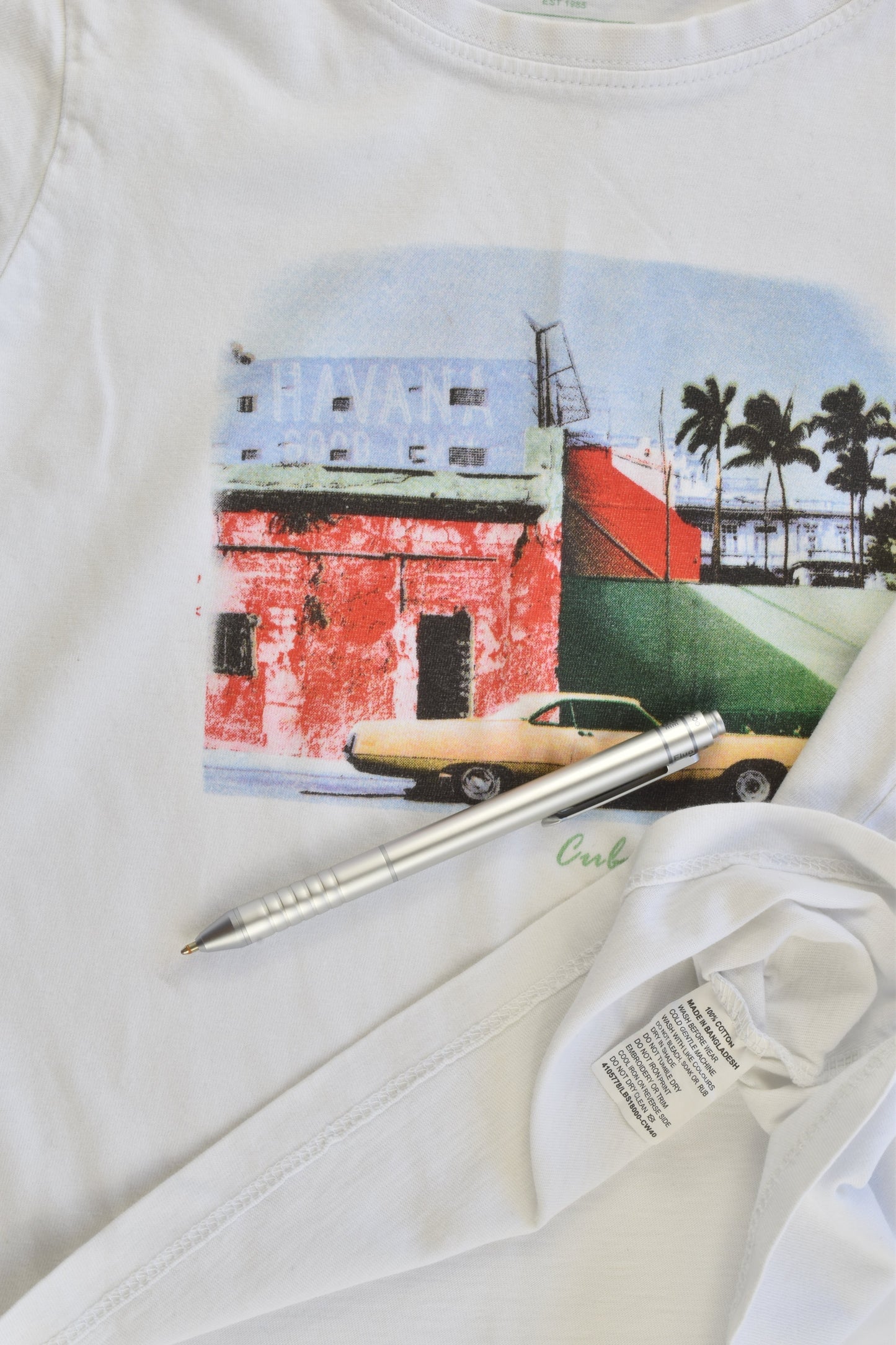 Milkshake Size 4 'Cuba Road Trip 1985' T-shirt