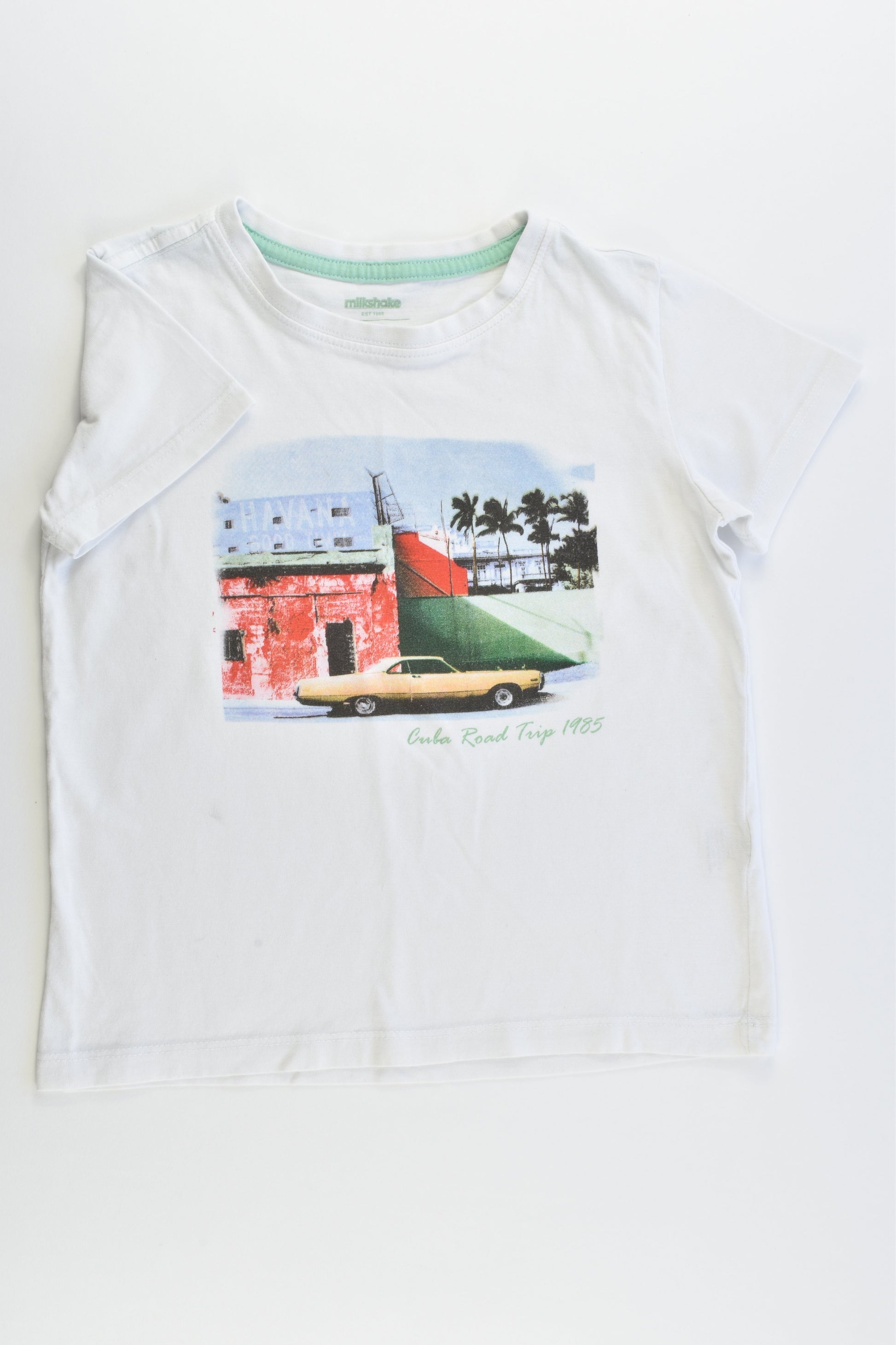 Milkshake Size 4 'Cuba Road Trip 1985' T-shirt