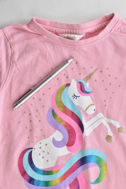 Milkshake Size 4 Rainbow Unicorn Top