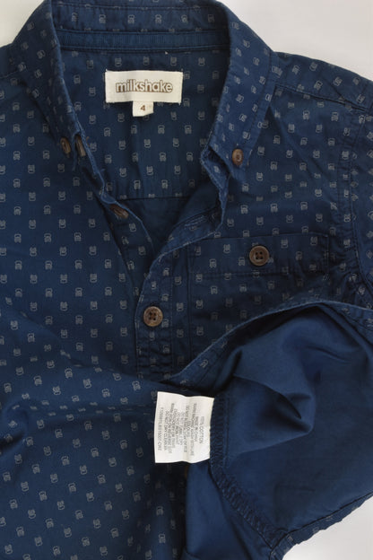 Milkshake Size 4 Skulls Shirt