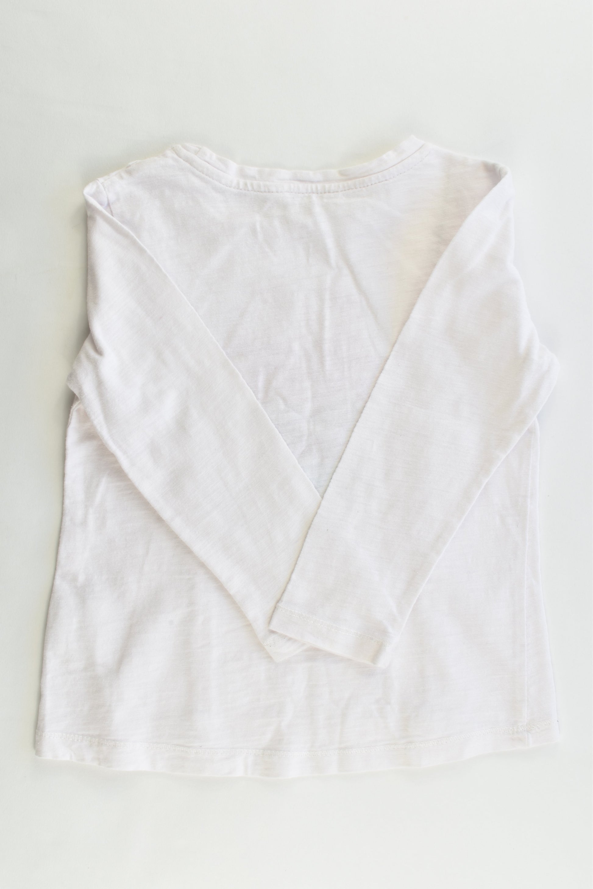 Milkshake Size 4 Top with Floral Embroidery