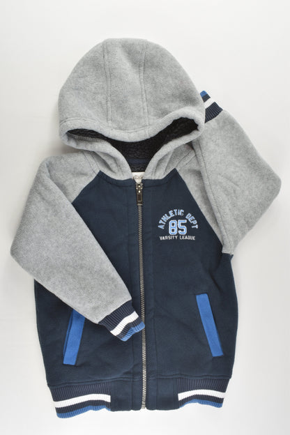 Milkshake Size 4 Warm Fleece and Sherpa Hooded Jumper