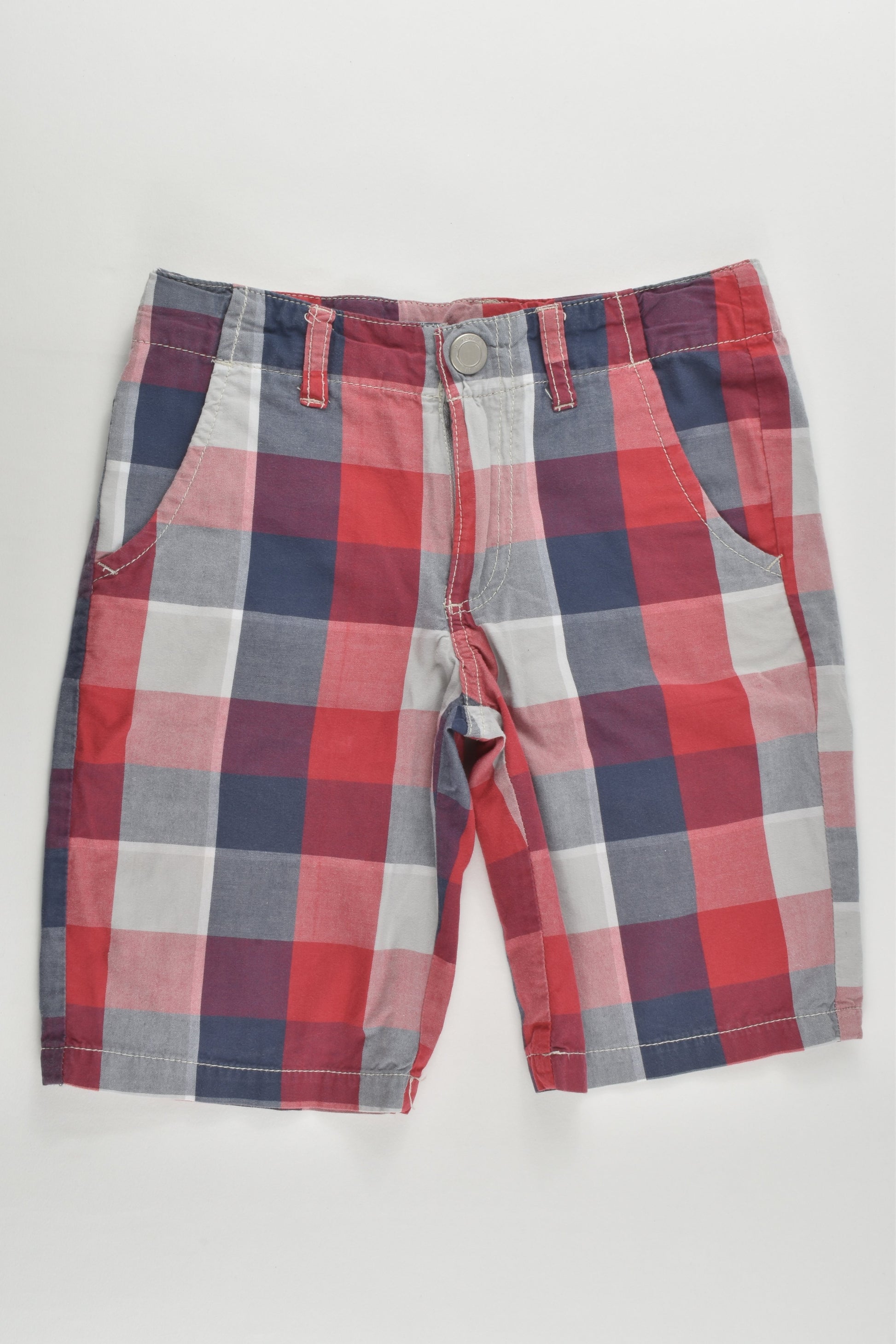 Milkshake Size 5 Lightweight Checked Shorts
