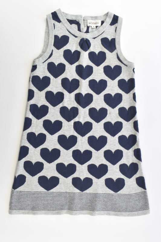 Milkshake Size 6 Knitted Love Hearts Dress
