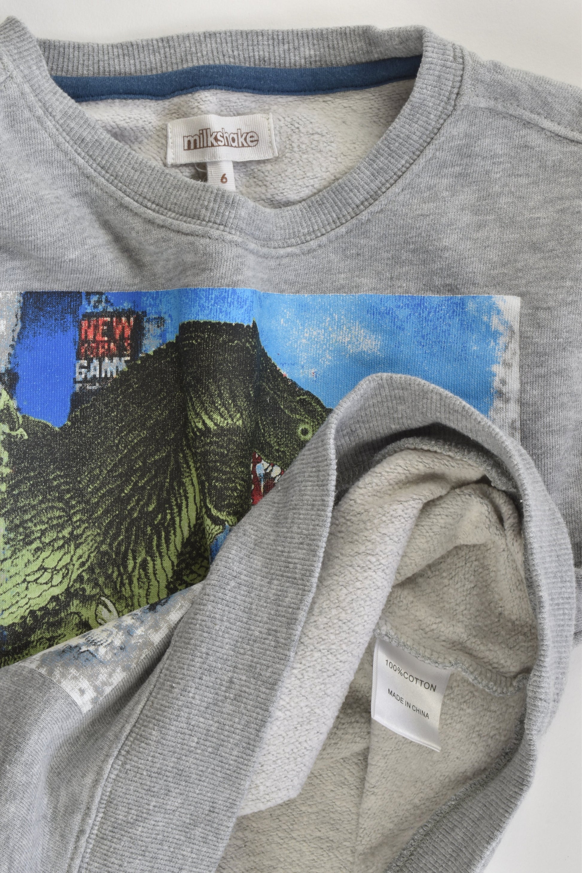 Milkshake Size 6 'Roarrrr' Sweater