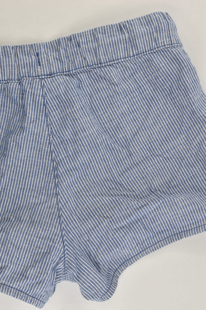 Milkshake Size 8 Lightweight Striped Shorts