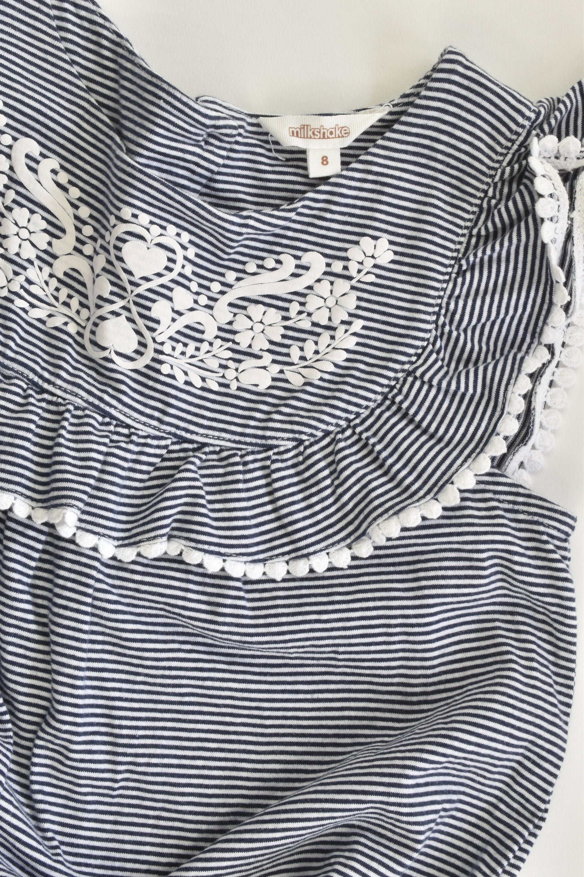 Milkshake Size 8 Striped Dress