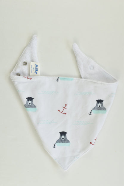 Milky One Size Baby Bandana Bib