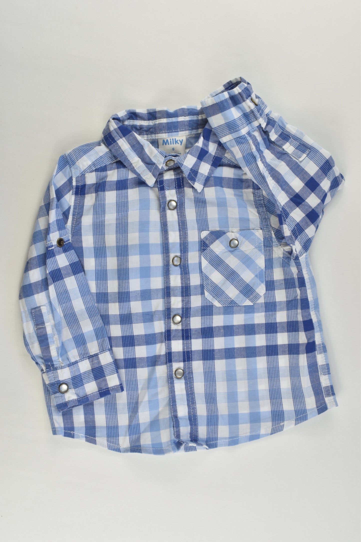 Milky Size 0 Checked Shirt