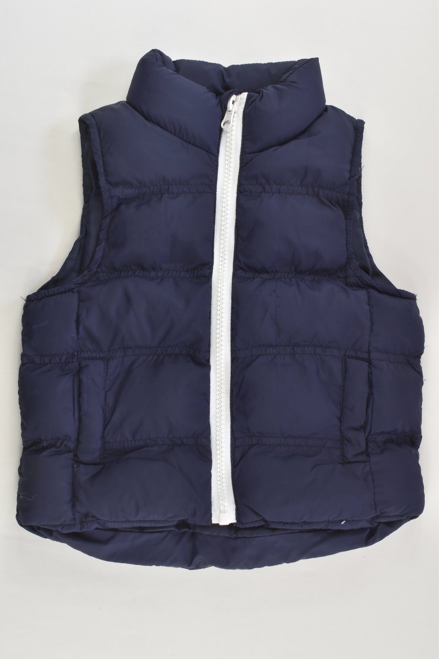 Milky Size 0 Puffer Vest