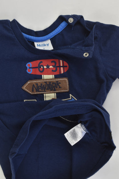 Milky Size 0 T-shirt