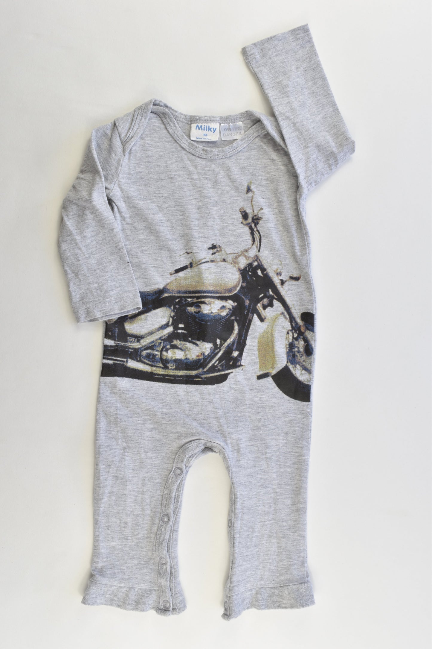 Milky Size 00 Motorbike Romper