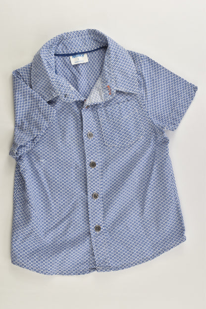 Milky Size 1 Collared Shirt