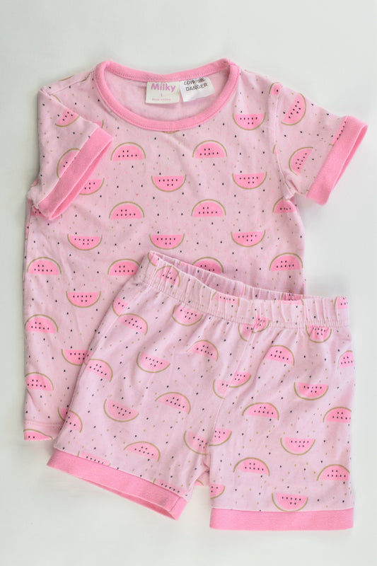 Milky Size 1 Watermelon Set