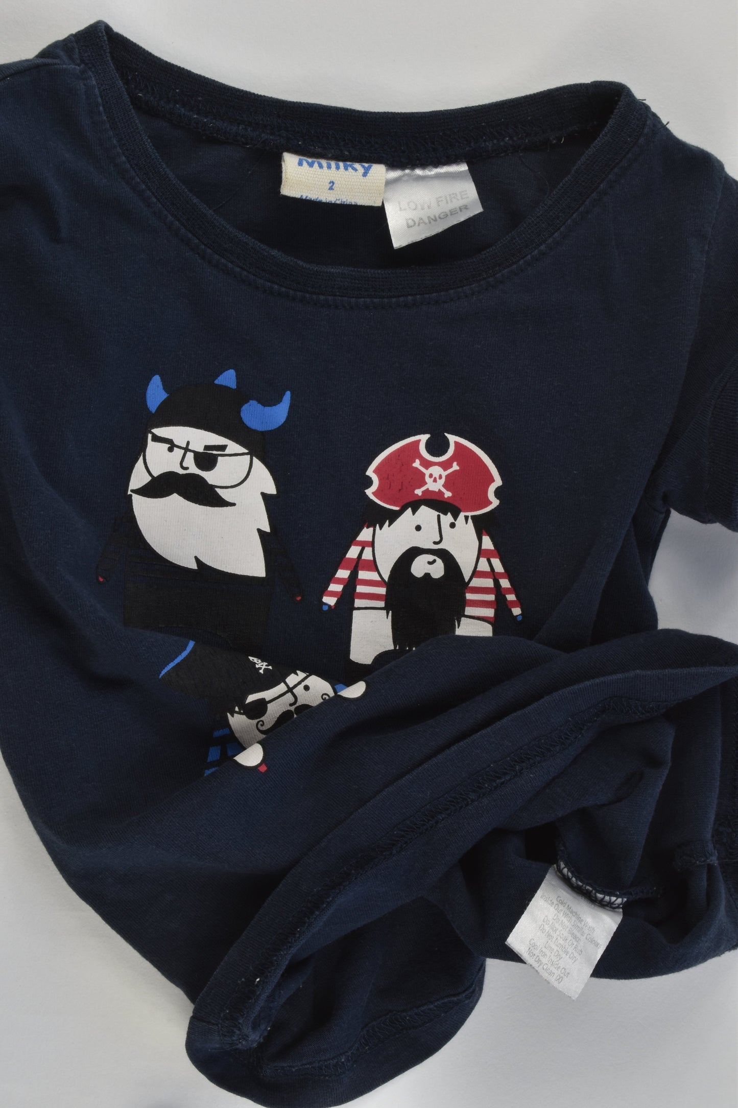 Milky Size 2 Pirates Pj Set