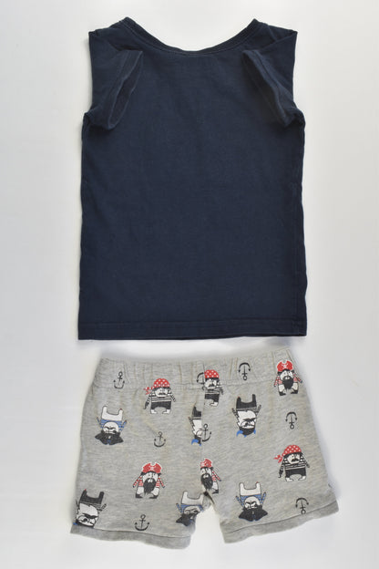Milky Size 2 Pirates Pj Set